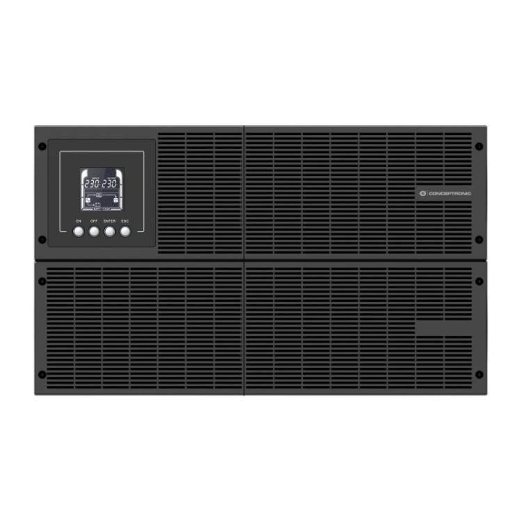 Conceptronic - ZEUS51E6K sistema de alimentación ininterrumpida (UPS) Doble conversión (en línea) 6 kVA 6000 W