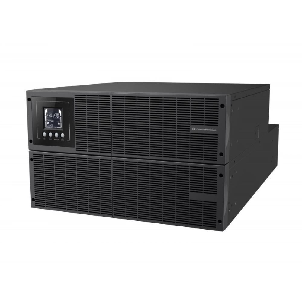 Conceptronic - ZEUS51E6K sistema de alimentación ininterrumpida (UPS) Doble conversión (en línea) 6 kVA 6000 W