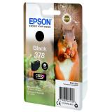 Epson - Squirrel Singlepack Black 378 Claria Photo HD Ink
