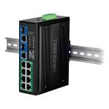 Trendnet - TI-BG108 switch Gigabit Ethernet (10/100/1000) Energía sobre Ethernet (PoE) Negro