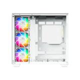 XYZ - TESSERACT X, TORRE GAMING,DUAL CHAMBER, 7x VENTILADORES, CRISTAL,BTF, TYPO C, ATX, BLANCA