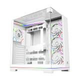 XYZ - TESSERACT A-RGB, TORRE GAMING, 4x VENTILADORES, 3D ULTRA-PANORAMICO,BTF, TYPO C, ATX, BANCA