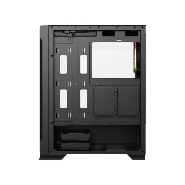 XYZ - AIRONE 300 X, TORRE GAMING,MESH, ALTO FLUJO AIRE, 6x VENTILADORES, TYPO C, ATX, NEGRA