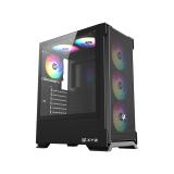 XYZ - AIRONE 300 X, TORRE GAMING,MESH, ALTO FLUJO AIRE, 6x VENTILADORES, TYPO C, ATX, NEGRA