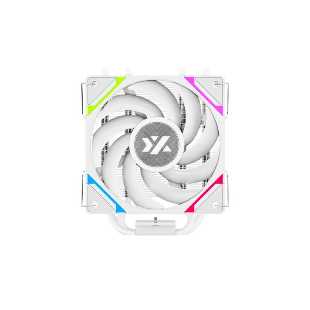 XYZ - THERMAX 4, DISIPADOR CPU,4 HEATPIPES, VENTILADOR VORTEX ALTO RENDIMIENTO, 120MM, BLANCO