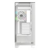 XYZ - TRIFECTA, TORRE GAMING, 2x VENTILADORES, 3D ULTRA-PANORAMICO,BTF, TYPO C, ATX, BLANCA