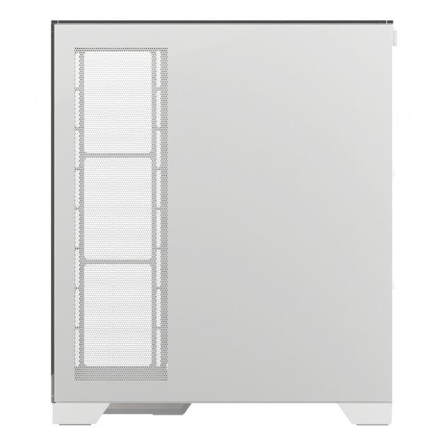 XYZ - TRIFECTA, TORRE GAMING, 2x VENTILADORES, 3D ULTRA-PANORAMICO,BTF, TYPO C, ATX, BLANCA