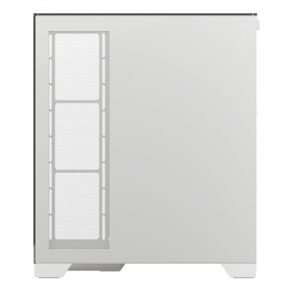 XYZ - TRIFECTA, TORRE GAMING, 2x VENTILADORES, 3D ULTRA-PANORAMICO,BTF, TYPO C, ATX, BLANCA