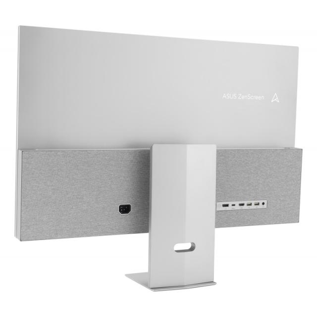 ASUS - ZenScreen MS32UC pantalla para PC 80 cm (31.5") 3840 x 2160 Pixeles 4K Ultra HD LED Gris, Blanco