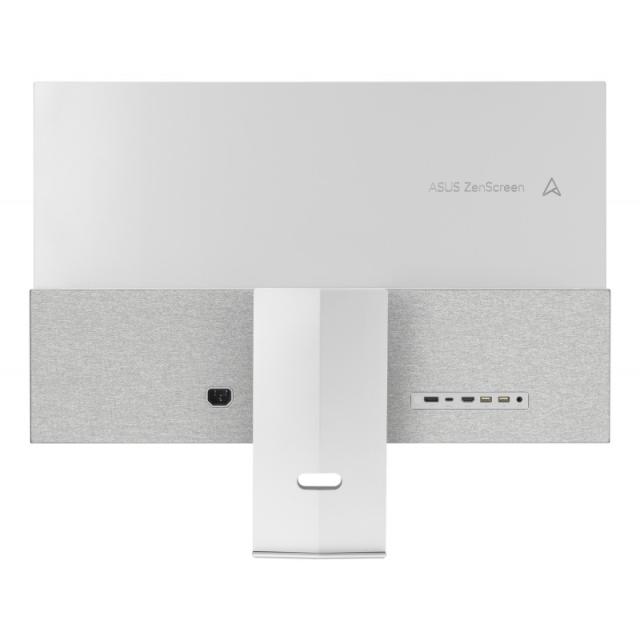 ASUS - ZenScreen MS32UC pantalla para PC 80 cm (31.5") 3840 x 2160 Pixeles 4K Ultra HD LED Gris, Blanco