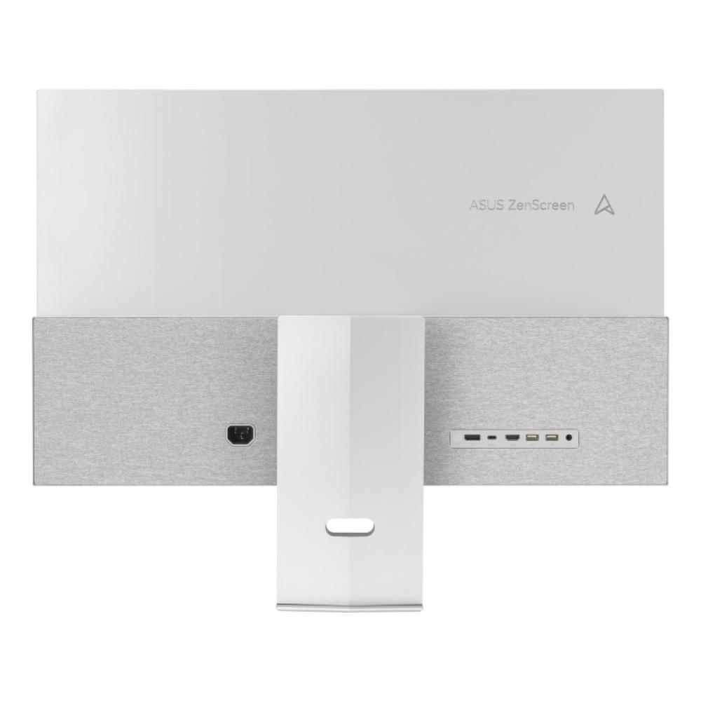 ASUS - ZenScreen MS32UC pantalla para PC 80 cm (31.5") 3840 x 2160 Pixeles 4K Ultra HD LED Gris, Blanco