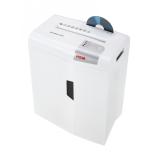 HSM - X10 triturador de papel Corte en partículas 58 dB 22 cm Plata, Blanco