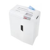 HSM - X10 triturador de papel Corte en partículas 58 dB 22 cm Plata, Blanco