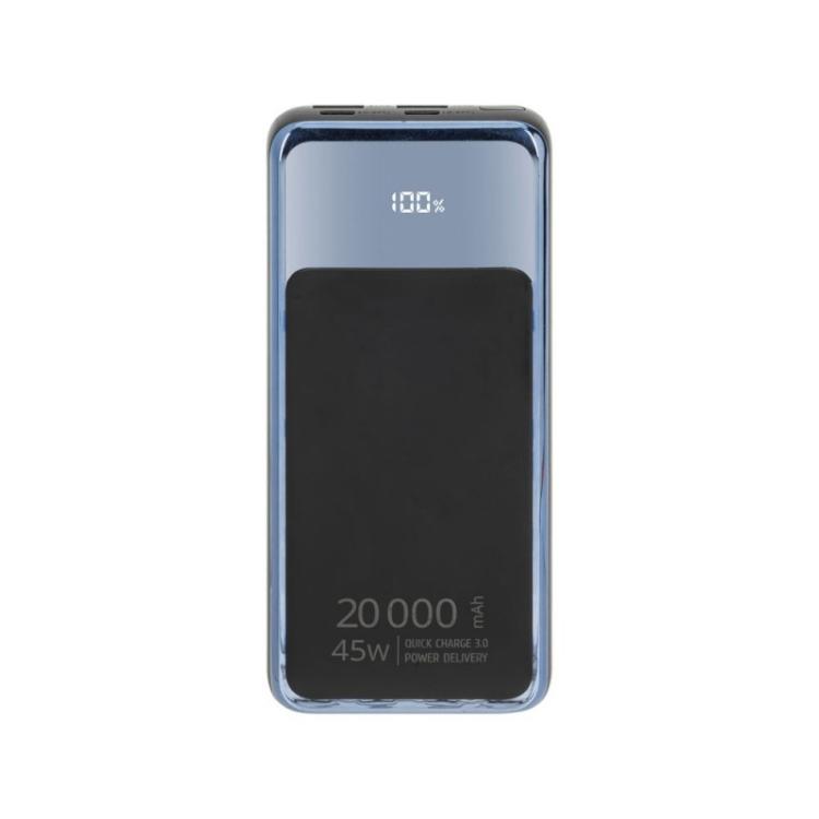 Rivacase - VA1075 batería externa Polímero de litio 20000 mAh Negro, Azul