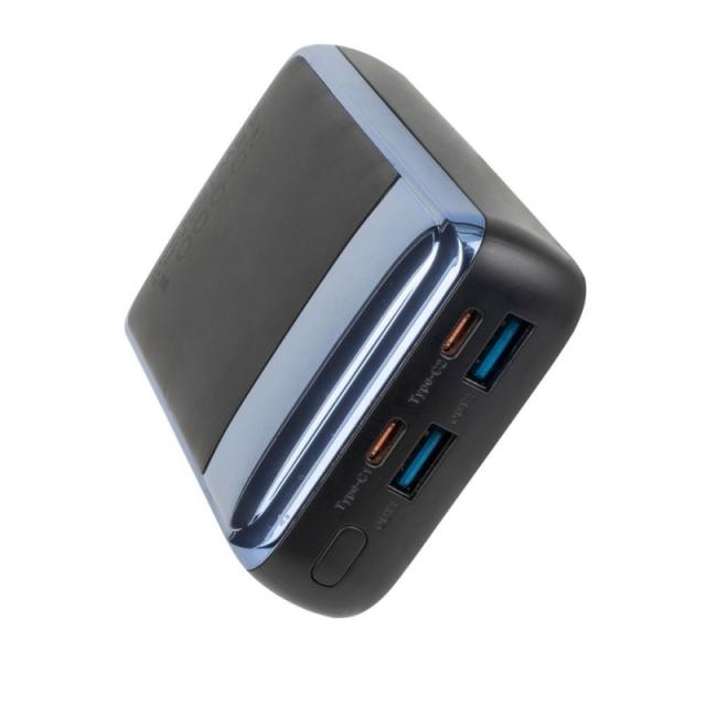 Rivacase - VA1075 batería externa Polímero de litio 20000 mAh Negro, Azul
