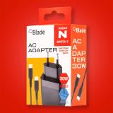 Blade Gaming - BL1002 cargador de dispositivo móvil Consola de juegos portátil Negro Corriente alterna Interior