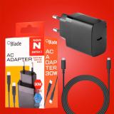 Blade Gaming - BL1002 cargador de dispositivo móvil Consola de juegos portátil Negro Corriente alterna Interior