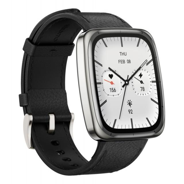 Amazfit - Active 2 4,45 cm (1.75") AMOLED Digital 390 x 450 Pixeles Pantalla táctil Acero inoxidable