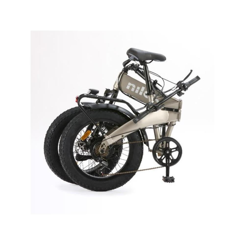 Nilox - NXEBX10GR bicicleta eléctrica Gris Aluminio 50,8 cm (20") Litio