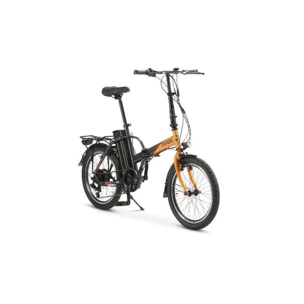 Nilox - NXEBJ1PROOG bicicleta eléctrica Negro, Naranja Acero 50,8 cm (20") 23,5 kg Litio