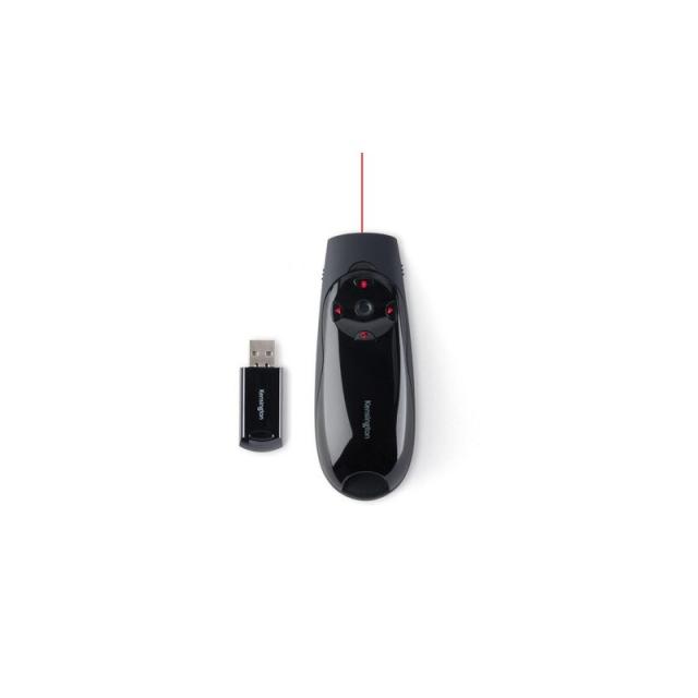 Kensington - Presentador Expert Control del cursor inalámbrico con láser rojo
