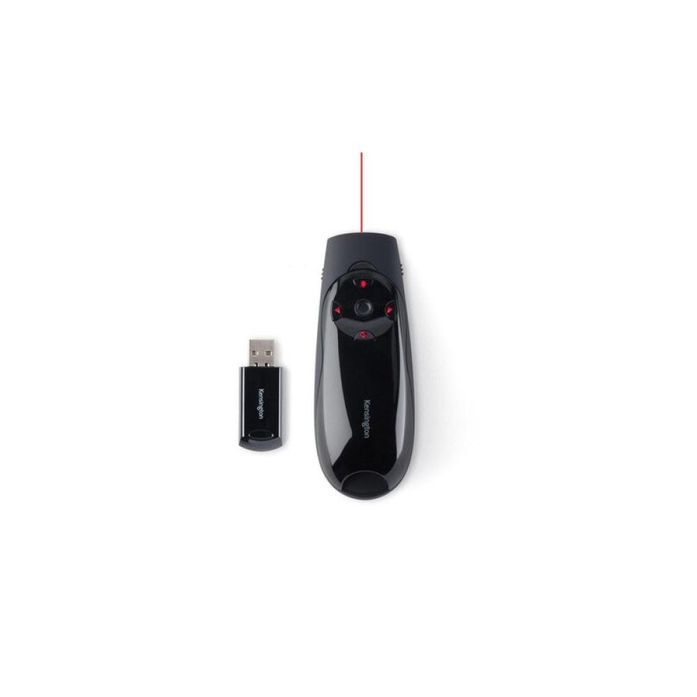 Kensington - Presentador Expert Control del cursor inalámbrico con láser rojo