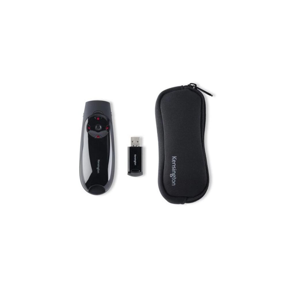 Kensington - Presentador Expert Control del cursor inalámbrico con láser rojo
