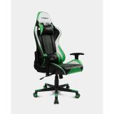 DRIFT - DR175 Silla para videojuegos universal Asiento acolchado Negro, Verde, Blanco