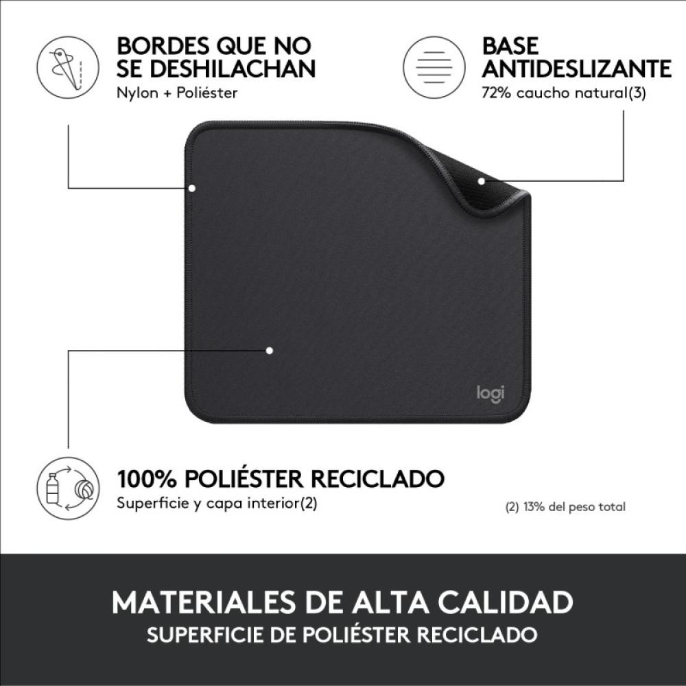 Logitech - 956-000049 alfombrilla para ratón Grafito
