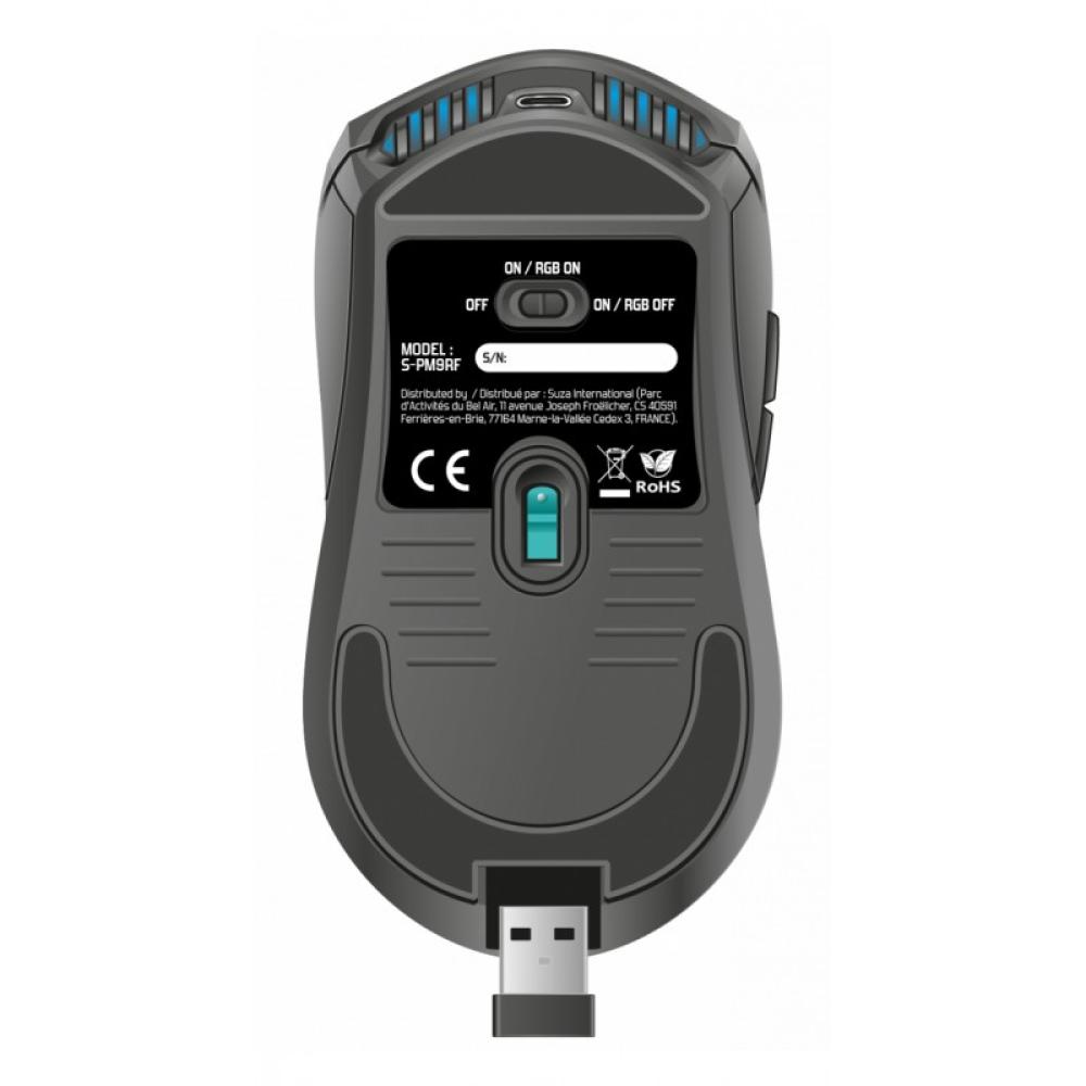 Spirit of Gamer - PRO-M9 ratón Juego Ambidextro RF inalámbrico Óptico 4200 DPI