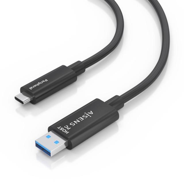 AISENS - A157-0927 cable USB USB 3.2 Gen 2 (3.1 Gen 2) 40 m 2 x USB A USB C Negro