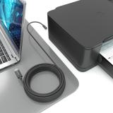 AISENS - A157-0927 cable USB USB 3.2 Gen 2 (3.1 Gen 2) 40 m 2 x USB A USB C Negro