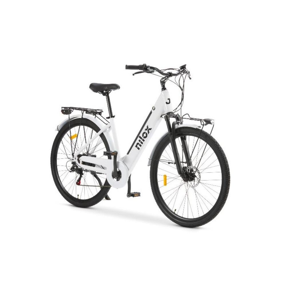 Nilox - NXEBJ7WH bicicleta eléctrica Blanco Aluminio 71,1 cm (28") 27,5 kg Litio