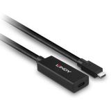 Lindy - 43364 cable USB USB 3.2 Gen 2 (3.1 Gen 2) 5 m USB C Negro