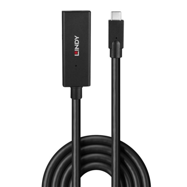 Lindy - 43364 cable USB USB 3.2 Gen 2 (3.1 Gen 2) 5 m USB C Negro
