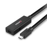 Lindy - 43364 cable USB USB 3.2 Gen 2 (3.1 Gen 2) 5 m USB C Negro