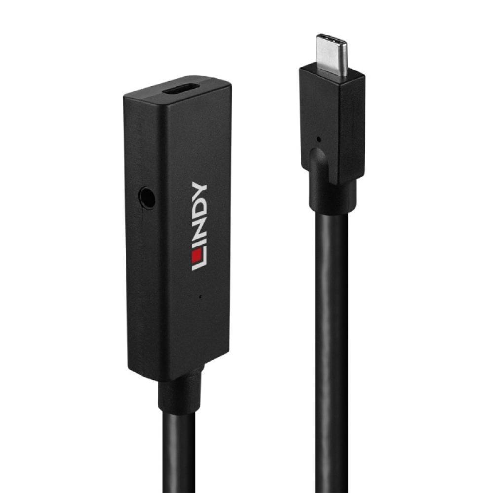 Lindy - 43364 cable USB USB 3.2 Gen 2 (3.1 Gen 2) 5 m USB C Negro