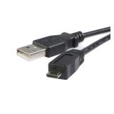 StarTech.com - Cable 3m Micro USB B a USB A Cargador para Teléfono Móvil Datos USB 2.0 - Macho a Macho - Negro