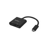StarTech.com - Adaptador USB C a DisplayPort con Entrega de Alimentación - 4K 60Hz HBR2 - Conversor USB Tipo C a Monitor DP 1.2