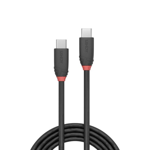 Lindy - 36905 cable USB USB 3.2 Gen 1 (3.1 Gen 1) 0,5 m USB C Negro