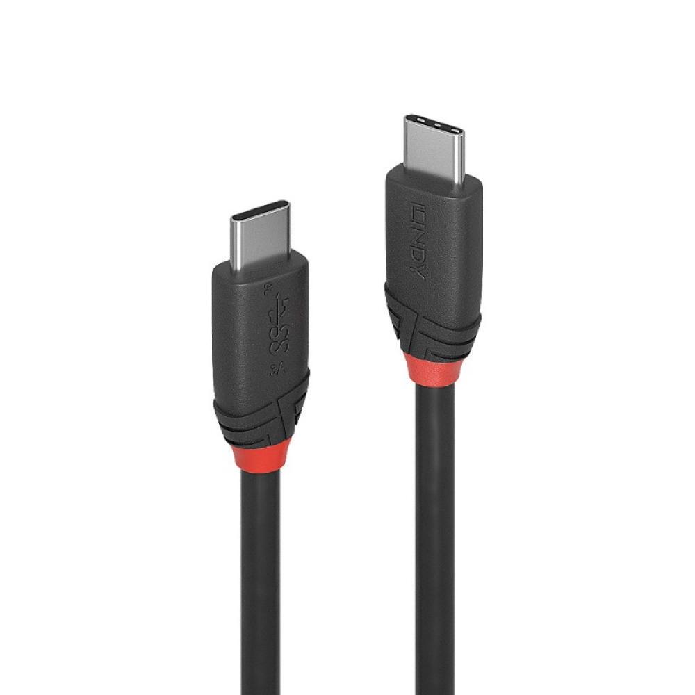 Lindy - 36905 cable USB USB 3.2 Gen 1 (3.1 Gen 1) 0,5 m USB C Negro