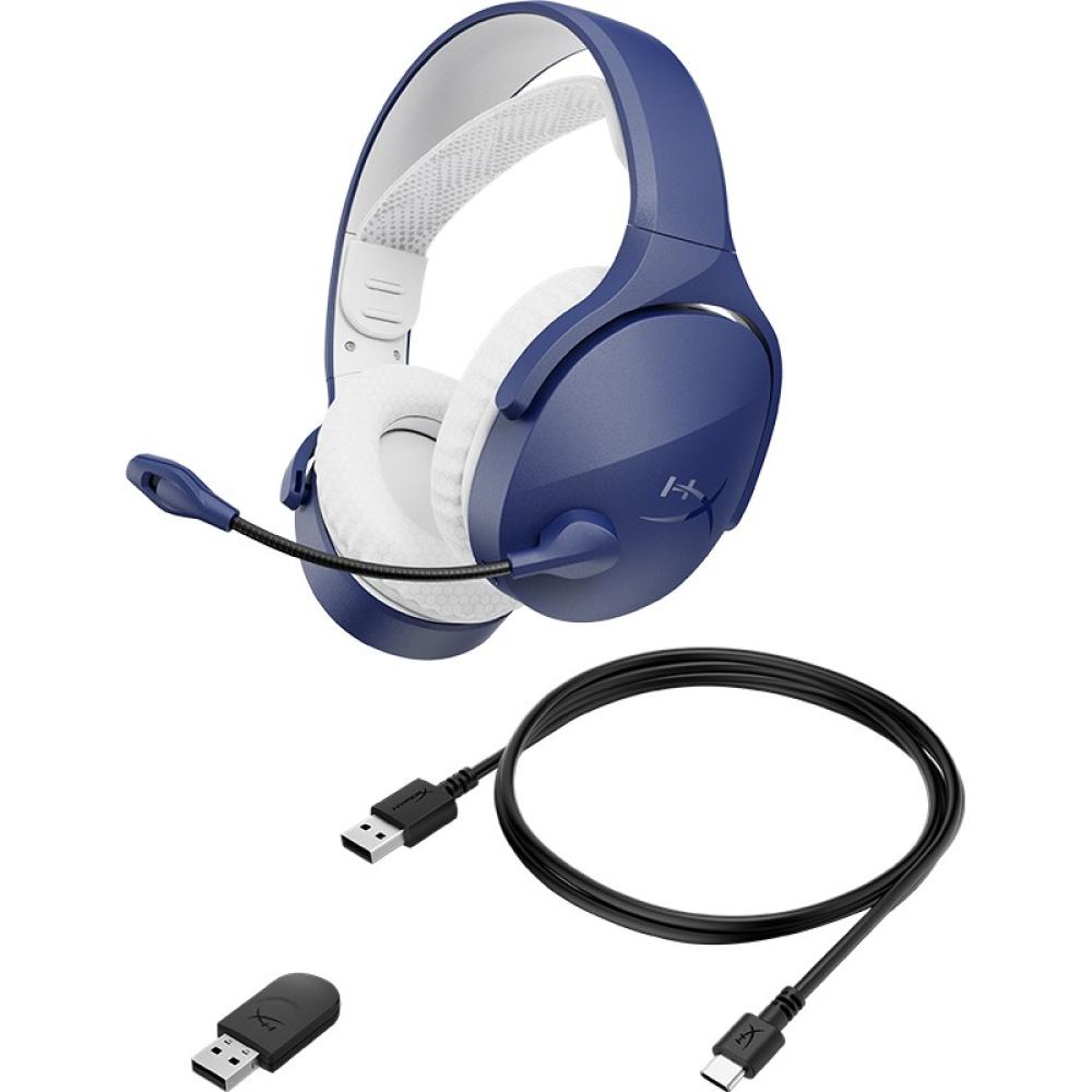 HyperX - Cloud Jet: auriculares gaming inalámbricos (azul claro)