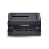 StarTech.com - Clonador NVMe M.2 a SATA de 2.5/3.5 - Dock Duplicador Autónomo de 2 Bahías para SSD - Bidireccional NVMe a SATA /