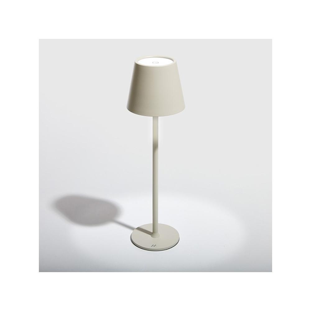 Muitomas - TABLELAMPWH lámpara de mesa LED Blanco