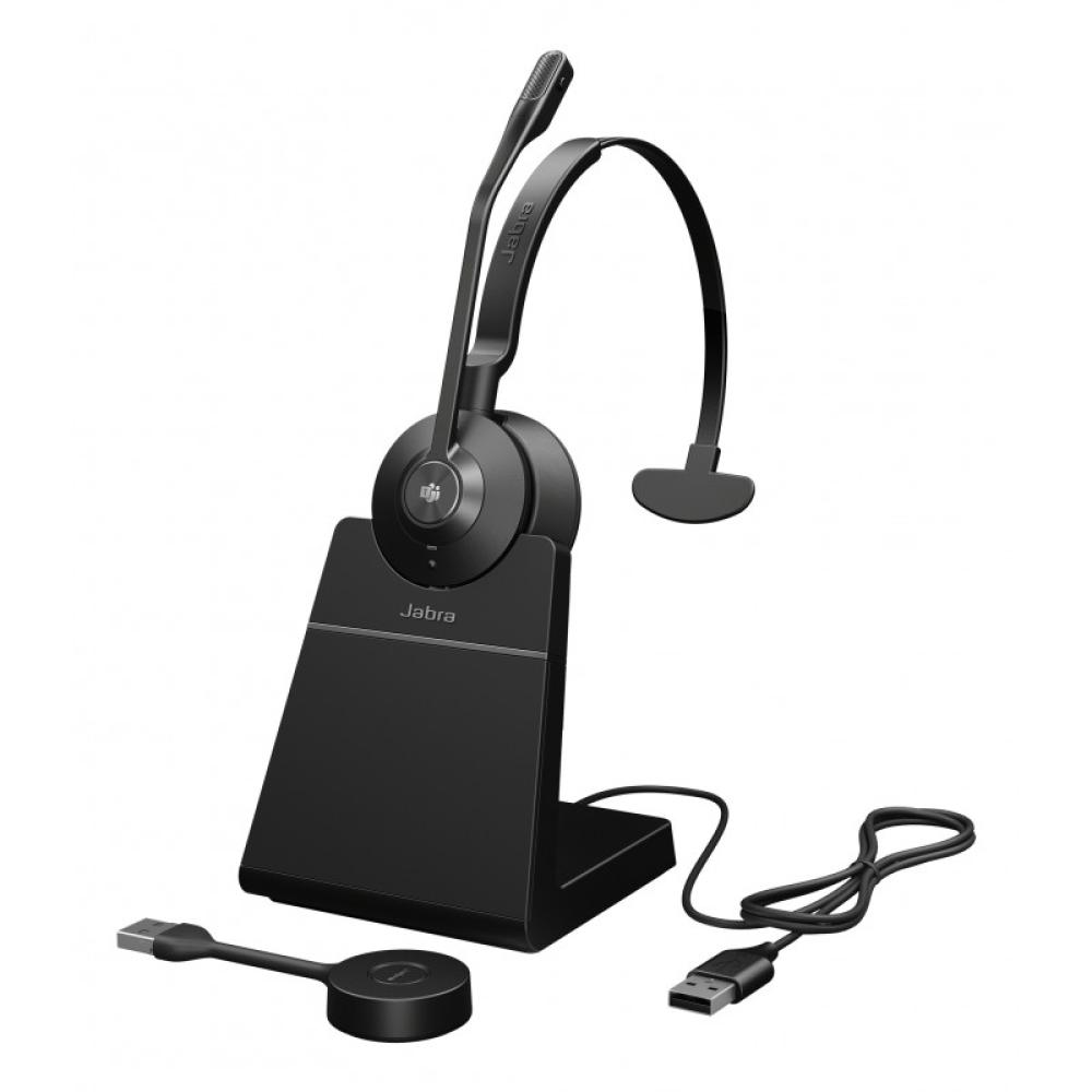 Jabra - Engage 55 SE Auriculares Inalámbrico Diadema Oficina/Centro de llamadas Negro - 9653-455-111