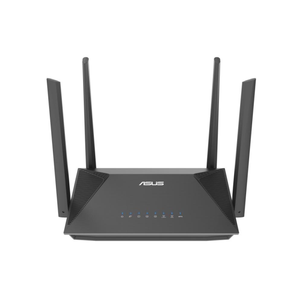 ASUS - RT-AX52 Pro AX3000 router inalámbrico Gigabit Ethernet Doble banda (2,4 GHz / 5 GHz) Negro