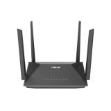 ASUS - RT-AX52 Pro AX3000 router inalámbrico Gigabit Ethernet Doble banda (2,4 GHz / 5 GHz) Negro