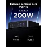 Ugreen - Nexode Universal Negro, Gris Corriente alterna Carga rápida Interior