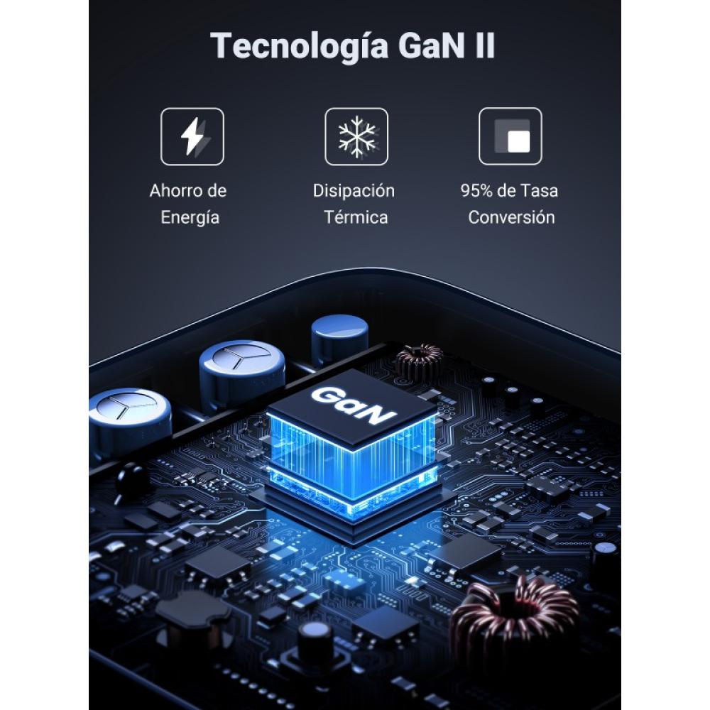 Ugreen - Nexode Universal Gris Corriente alterna Carga rápida Interior