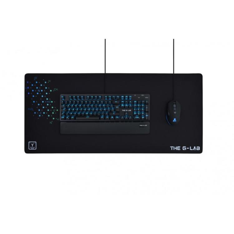 The G-Lab - Pad Yttrium Negro Alfombrilla de ratón para juegos